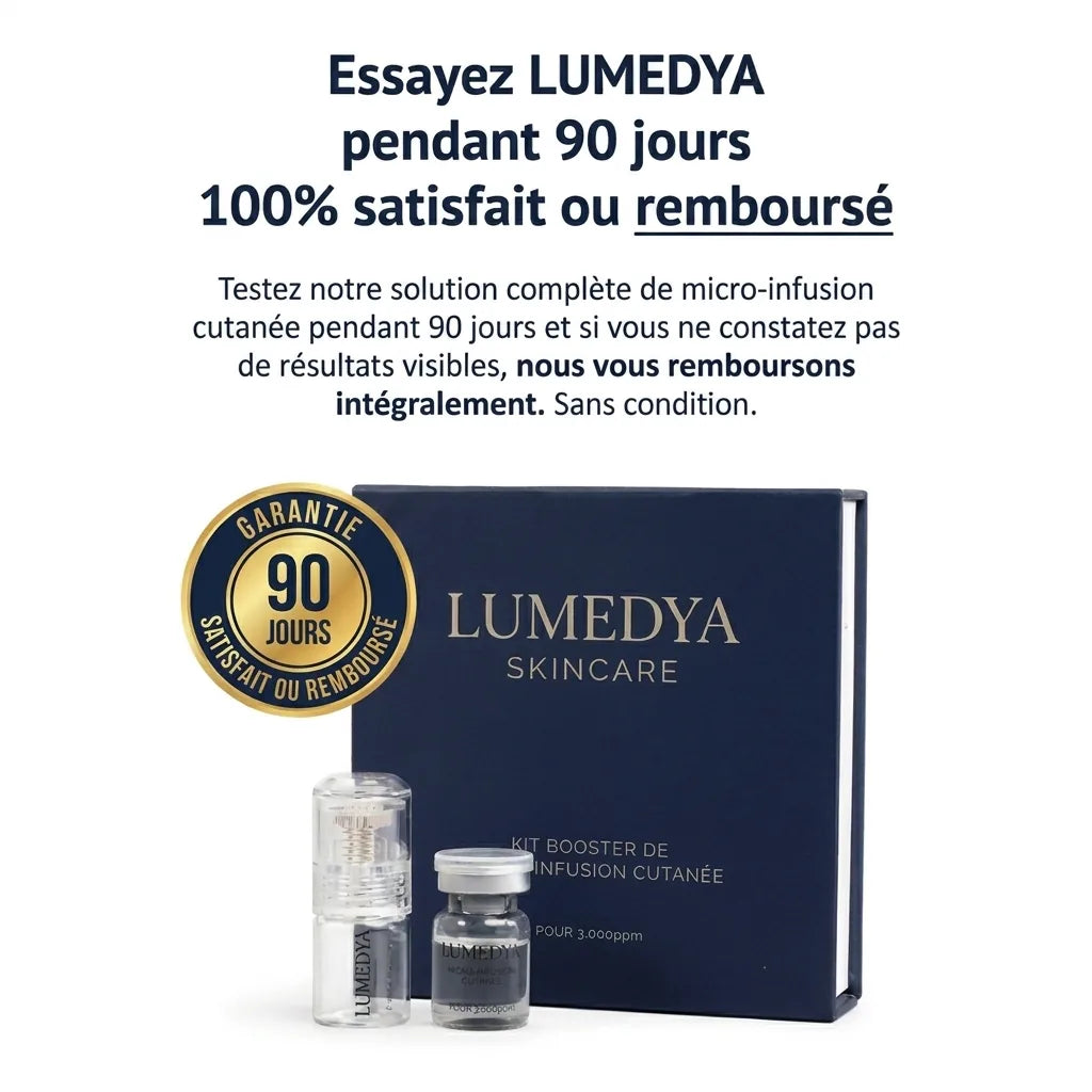 Essayez LUMEDYA pendant 90 jours, satisfait ou remboursé
