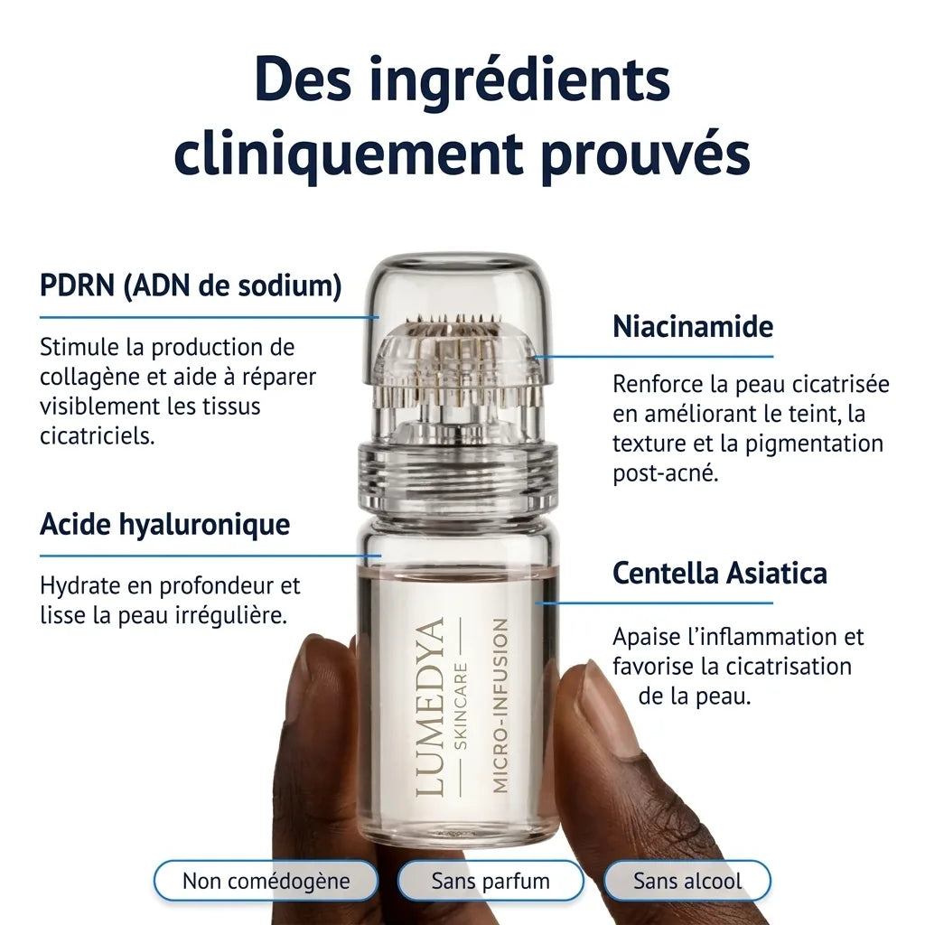 Les ingrédients du sérum PDRN